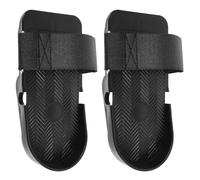 COLLBATH Pédales Plates Accessoires Pratiques en Plastique Noir de Rameur D'intérieur Pédales Réglables pour Entraînements à Domicile Confortables