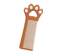 COLLBATH Peigne Portable pour Coiffure avec Design Patte de Chat Compact et Léger pour Filles et Garçon Fille Peigne Fin Anti-enchevêtrement Cadeau Pratique de Voyage