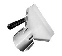COLLBATH Pelle à Frites Acier Inoxydable et Ergonomique Pelle Alimentaire Multifonction pour de Snacks et Glace Ustensile Pratique pour Cuisine et Buffet