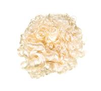 COLLBATH Perruque De Juge Pour Homme Accessoire De Jeu De Rôle Perruque Davocat Aspect Naturel Légère Pour Fête Et Bar