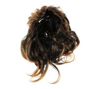 COLLBATH Perruque Punk Disco Noire Pour Homme Cheveux Bouclés Longs Style Années Pour Costumes Halloween Fêtes Et Spectacles