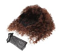 COLLBATH Perruques Synthétiques Ondulées Pour Femmes Cheveux Afro Résistants Cheveux Et Moelleux Outils De Coiffure Pour Filles