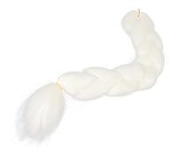 COLLBATH Perruques Tressées Brillantes Perruques Dreadlocks Extensions De Cheveux Torsadées