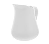 COLLBATH Pichet à Lait Céramique Blanche pour Café et Thé Verseur Multifonction pour Mousse de Lait Cruche pour Cuisine Conserve la Saveur des Boissons