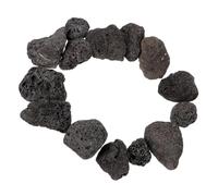 COLLBATH Pierre Volcanique Naturelle Décorative pour Aquarium et Jardin Roche Poreuse Noire Améliore Aération Racines et Décoration Intérieure Extérieure