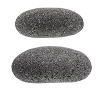 COLLBATH Pierres Chauffantes Naturelles pour Sauna 1 Kg, Tailles Variées 8-12 CM, Pierres de Remplacement pour Poêle à Sauna Sec et Humide, Conservation Efficace de la Chaleur pour Spa