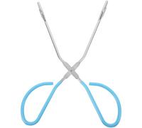 COLLBATH Pince à Papier Toilette Médicale en Acier Inoxydable 275X105X33 CM Outil Réutilisable Poignée Antidérapante pour Autonomie des Personnes Handicapées en Salle de Bain