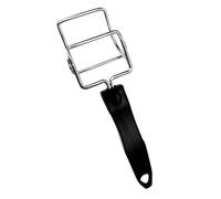 COLLBATH Pince Clip Acier Inoxydable Pour Plateau De Four Avec Manche Résistant Chaleur Prise Sécurisée Et Anti-brûlure Pour Retirer Plateaux Chauds Friteuse à Air Et Four Toaster