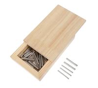 COLLBATH Planche à Chevilles en Bois Solide pour Rééducation des Doigts, Amélioration Motricité Fine et Coordination Œil-Main, Équipement D’Entraînement Manuel pour Usage à Domicile et