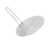 COLLBATH Plaque D'adaptation pour Cuisinière Électrique en Acier Inoxydable Poignée Amovible, Diffuseur de Chaleur Facile à Utiliser pour Cuisson Uniforme