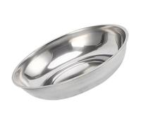 COLLBATH Plateau de Balance Inox Multifonction pour Accessoires de Balance Électronique Plateau Métallique Robuste et Facile à Nettoyer Adapté Cuisine Bureau et Usage Extérieur