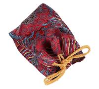 COLLBATH Pochette De Rangement à Cordon Brodée De Stockage Multi-usages pour Tasses à Motif Marin