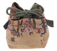 COLLBATH Pochette de Rangement pour théière et Tasses Housse de Transport légère et compacte Volume avec Cordon résistant Protection Anti-Rayures pour Accessoires de thé à Domicile et