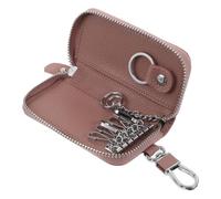 COLLBATH Pochette pour Clés de Voiture et Petit Porte-Monnaie Zippé Étui pour e Voiture et Télécommande Organiseur de Bijoux Pochette Porte-clés Portefeuille pour Femme