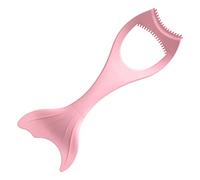 COLLBATH Pochoir Eyeliner Silicone Rose Aide Au Maquillage des Yeux Outil Mascara Pratique pour Débutantes et Professionnelles Compact et Facile à Nettoyer