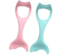 COLLBATH Pochoir Mascara en Silicone 2pcs Assistance Cils Maquillage Précis et Rapide Outil de Maquillage des Yeux Portable et Facile à Transporter