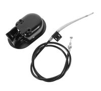 COLLBATH Poignée de Rechange Alliage Aluminium avec Câble Ressort pour Fauteuil Inclinable Levier de Déblocage Robuste Compatible et Fauteuils Relax