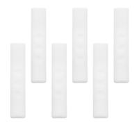COLLBATH poignées de Guidon de VTT, Protecteur de Frein, Cache-Freins pour vélo de Route, Silicone Blanc, 3 Paires, Manchon de Levier de Frein, Entretien Facile, pour VTT et Cyclisme