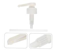 COLLBATH Pompe Doseuse pour Sirop Pression Manuelle Distributeur Pratique pour Bouteille Plastique et Compatible Sirop Café