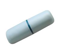 COLLBATH Porte-Brosse à Dents de Voyage Étui avec Couvercle Gobelet à Brosse à Dents Multifonctionnel Joli Gobelet à Bain de Bouche pour Voyages et Quotidien