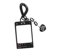 COLLBATH Porte-Carte Acrylique Transparent avec Protection pour Badges Porte-Noms et Cartes Professionnelles Cadre de Rangement pour Cartes de Bus et Identité Usage Quotidien pour Étudiants