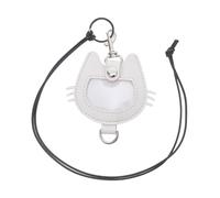 COLLBATH Porte-clés de Rangement Poils de Chat Forme de Tête de Chat Souvenir Commémoratif pour Amoureux des Animaux Accessoire Fonctionnel pour Clés Cadeau Mémorial