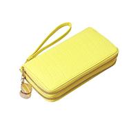 COLLBATH Portefeuille en Cuir Verni Style Vintage pour Femme Porte-Monnaie pour Cartes Photo