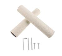 COLLBATH Poste de Remplacement pour Sisal avec Vis Kit de Recharge Naturel pour Griffoir Intérieur Protection Meubles et Remplacement Facile