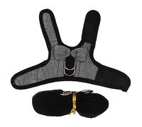 COLLBATH pour Lapin avec Nœud Et Laisse Gilet Confortable pour Extérieur pour Photographier Et Animal De Compagnie