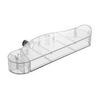 COLLBATH Protection Transparente pour Lame de Scie Circulaire 10-25 CM avec Carter de Sécurité Anti-Poussière et Collecteur Intégré Capot pour Scie à Table avec Couteau de Refente en L