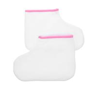 COLLBATH Protections Pour Pieds En Coton Paraffiné Lot De 2 Grandes Chaussettes Épaisses Thermiques Pour Soin Pédicure Spa Maison Spa