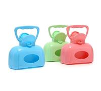 COLLBATH Ramasse-crottes Portable pour Chiens Et Chats - Pelle Lavable pour Animaux de Compagnie - Couleur Aléatoire - pour La Maison Et Le Parc