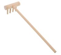 COLLBATH Râteau de Micro-Paysage en Bambou Facile à Utiliser pour Jardin Zen Miniature, Outil de Jardinage en Sable Calme l'esprit, Accessoire Décoratif Khaki