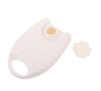 COLLBATH réchauffeur de main portable chauffe pied tapis chauffant bouillotte coussin de chauffage portable chaud couvre-bouteilles de voyage PE White