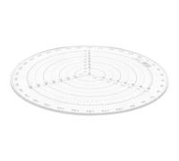 COLLBATH Règle de Centrage Grosse Taille Compas pour Dessin de Cercles, Outil de Traçage Précis pour Menuiserie, Gabarit Circulaire pour Mesures Rapides et Fiables