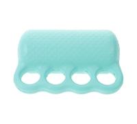 COLLBATH Renforceur de Préhension Portable en Tpu Souple Bleu 4 Doigts Picots Massage Antidérapants, Équipement de Soins Infirmiers pour Rééducation et Renforcement Force des Mains Chez les
