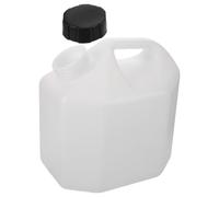 COLLBATH Réservoir de Liquide 2,5 L pour Machine à Brouillard, Plastique Blanc avec Poignée et Large Ouverture, Remplissage Facile pour Événements en Direct Réutilisable
