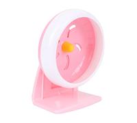 COLLBATH Roue Dexercice pour Hamster 14 Cm Roue De Course pour Animaux De Compagnie pour Petits Animaux avec Support Roue De Jogging pour Souris 2 Couleurs Aléatoires