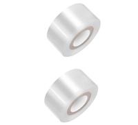 COLLBATH Ruban Adhésif de Greffage Transparent en PE Auto-Adhésif 2 Rouleaux de 3 CM Flexible et Imperméable Ruban Floral Multifonction pour Jardinage Protection et Greffe des Plantes