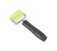 COLLBATH Rubber Seam Roller For Wallpaper And Car Sound Deadener Ergonomic Long Handle Pressure Rolling Wheel For Stick Mural Application Flexible Tool