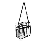 COLLBATH Sac à Main Transparent Voyages Sacs Trousses de Toilette Transparentes pour Sac Femme Stockage d'albums pour disques vinyles Trousse de Toilette Transparente PVC