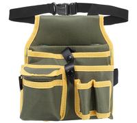 COLLBATH Sacoche Outils Électricien Étanche Capacité Importante avec Ceinture Épaissie et Multiples Poches pour Rangement Professionnel Organiseur Polyvalent pour Plombiers Charpentiers et