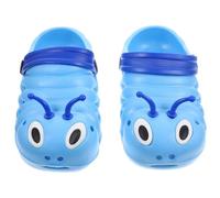 COLLBATH Sandales de Plage Antidérapantes pour Garçons et Filles Pantoufles D’Été Bleu Taille 27 Chaussures Confortables Légères et Adaptées à la Maison École et Plage