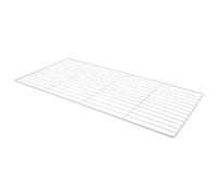 COLLBATH Séparateur la et D'air en Prévient Brûlures les de Circulation de Congélation Métal Blanc Étagère de Rangement Qui Favorise Congélateur pour Glacière