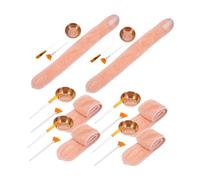 COLLBATH Set Complet Outils Esthétiques pour Soins Du Visage Kit Spa avec Bol et Bandeau Accessoires Multifonctions pour Esthéticiennes et Soins à Domicile Finition Rose Doré Élégante