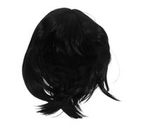 COLLBATH Short Mushroom Bob Wig For Women Natural Look Cosplay Hair Prop For Halloween And Theme Parties Easy Styling With Realistic Texture