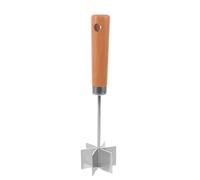 COLLBATH Spatule hachoir à viande en acier inoxydable - Hachoir à viande robuste - Outil multifonction manuel de 27 cm pour la cuisine à domicile