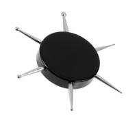 COLLBATH Stylo Nail Art Outil De Pointage Circulaire 6 Tailles Noir Petit Outil De Manucure Pour Nail Art Diy Décoration D’ongles Précis Et Polyvalent