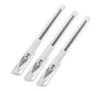COLLBATH Stylos de Marquage pour Microblading 3pcs en Plastique Noir, Stylo Chirurgical Étanche Lignes Nettes, pour Tatouage et Chirurgie des Sourcils