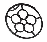 COLLBATH Support Antidérapant en Fer pour Wok Anneau Renforcé pour Cuisinière à Gaz et Réchaud Portable Adapté aux Casseroles en Terre Cuite et Pots à Lait Usage la Cuisine Intérieure